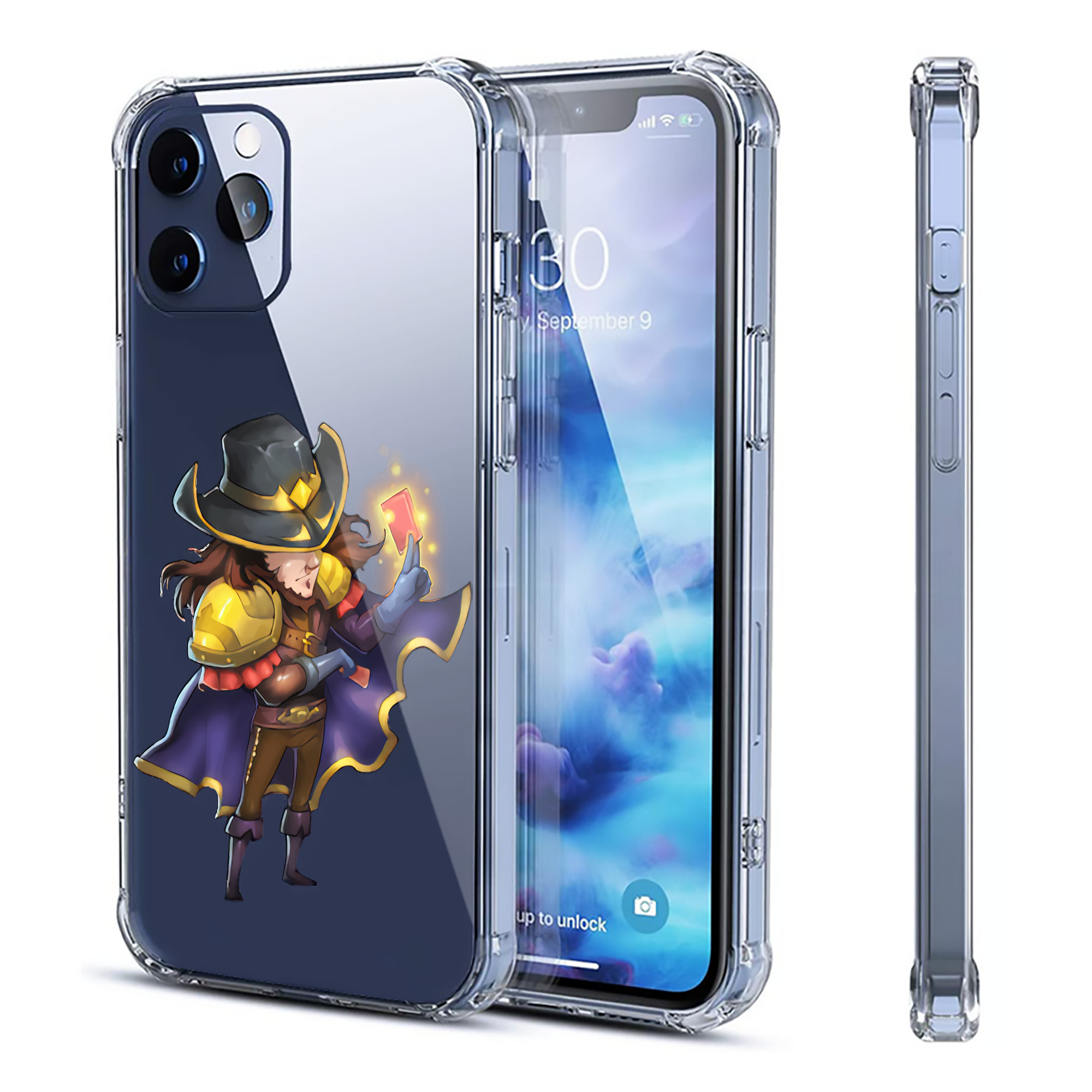 （画像用） リーグ・オブ・レジェンド League of Legends LOL 【iPhone 12シリーズ対応】透明スマホケース（クリアソフトケース）